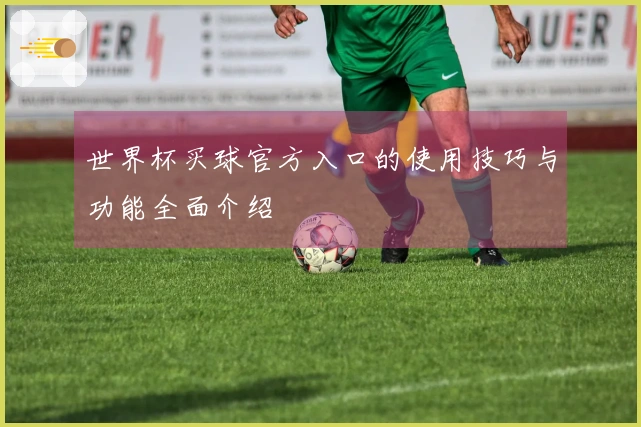 世界杯买球官方入口的使用技巧与功能全面介绍